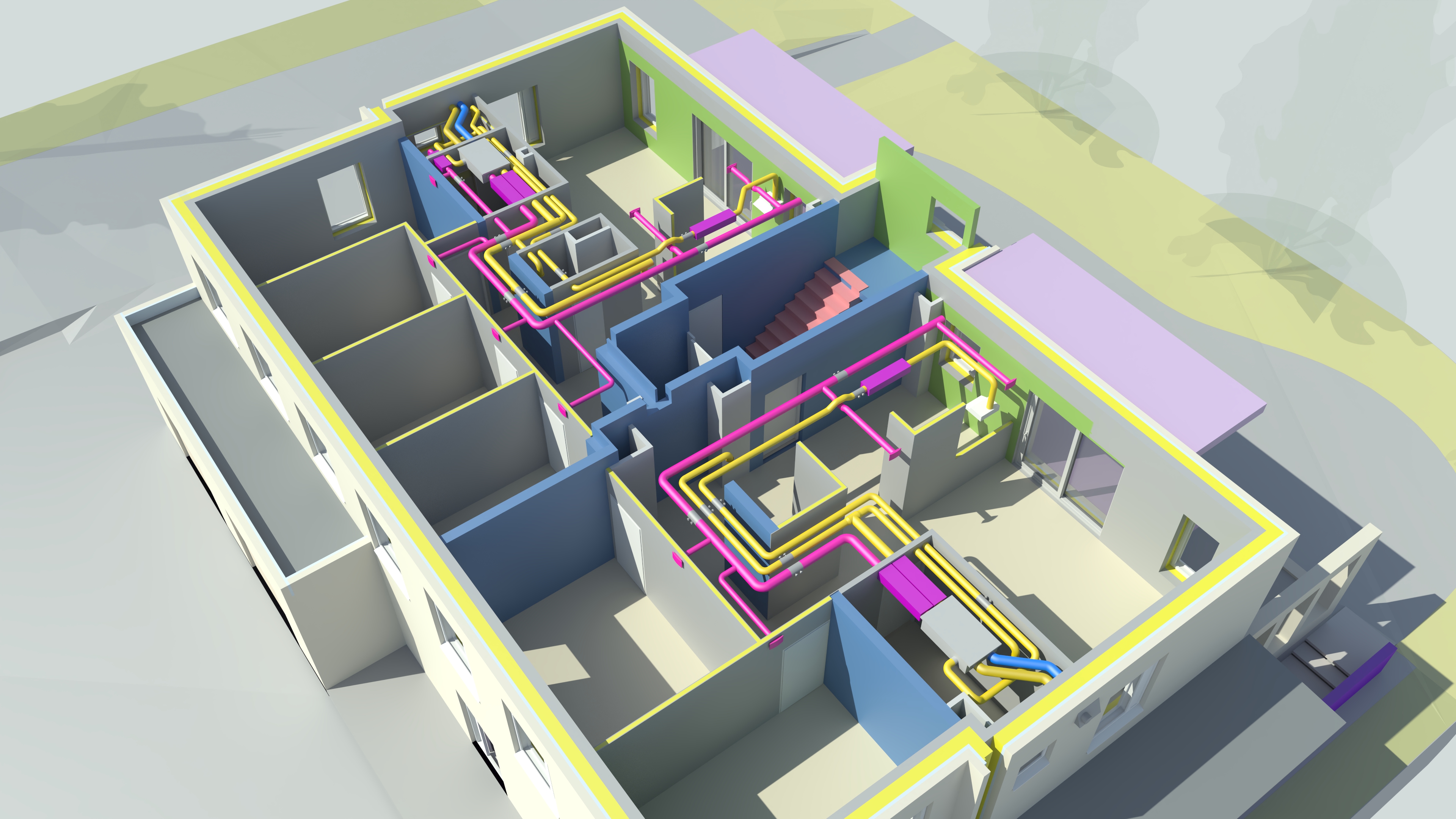 MEP and ventilation BIM systems